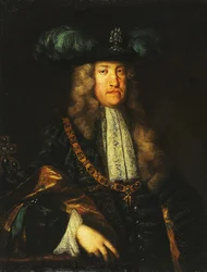 Portret van Keizer Karel VI.